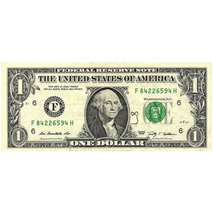 Доллар 2009 г США Атланта 6594