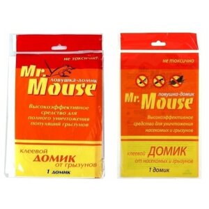 Домик клеевой Mr. MOUSE от грызунов