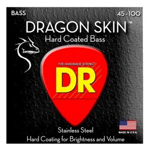 DR strings DSB-45/100 dragon SKIN струны для бас-гитары