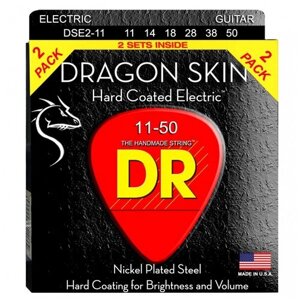 DR Strings DSE-2/11 DRAGON SKIN Струны для электрогитары