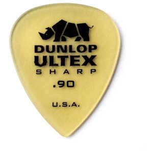 Dunlop 433R. 90 Ultex Sharp 72 Pack комплект медиаторов, 0,9 мм, 72 шт