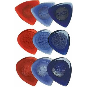 DUNLOP 4760 Stubby Combo набор медиаторов Stubby, Big Stubby, Tri Stubby (216шт по 24 шт 1, 2, 3 мм)