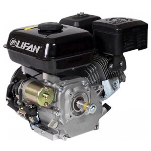 Двигатель бензиновый Lifan 177F D25 3А (крышка картера F-R, 9л. с, 270куб. см, вал 25мм, ручной старт, катушка 3А)