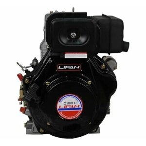Двигатель Lifan Diesel 188FD 6А конусный вал (для генератора без б/бака)