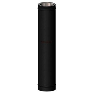Дымоход Schiedel Permeter 25 Элемент трубы (1000 мм) ( 150/200 мм)(Черный цвет)