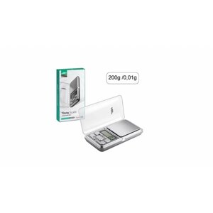 Электронные профессиональные карманные весы JBH Tinny Scale S-3, max 200 г. Точность 0,01 г.