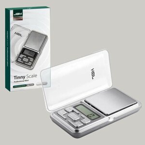 Электронные профессиональные карманные весы JBH Tinny Scale S-6, max 100 г. Точность 0,01 г.