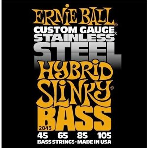 Ernie Ball 2843 - Струны для 4-х струнной бас гитары