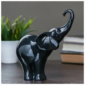 Фигура "Слон" черный, 16х9х18см. В упаковке шт: 1