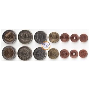 Филиппины Набор из 7 монет 2010 - 2013 гг.