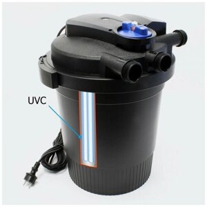 Фильтр для пруда И водоема до 60М3 CPF30000 UV-55W C функцией обратной промывки