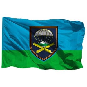 Флаг 1141 Артполк ВДВ Анапа на шёлке, 90х135 см - для ручного древка