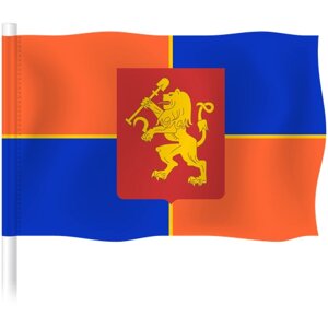 Флаг Красноярска / Флаг города Красноярск / 90x135 см.