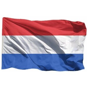 Флаг Нидерландов Голландии на флажной сетке, 70х105 см - для уличного флагштока