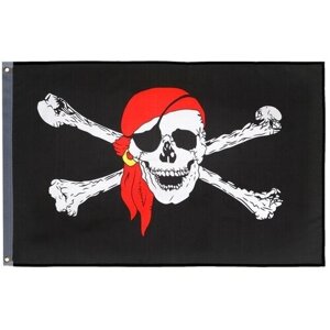 Флаг "Пираты" , 60 х 90 см, полиэстер 9273402