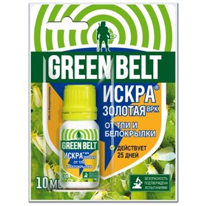 Green Belt Средство для защиты от насекомых Искра Золотая, 10 мл