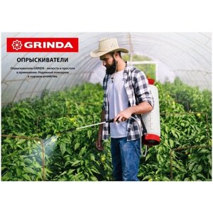 GRINDA PH-R, для пластиковых бутылок, регулируемая, головка-пульверизатор (8-425012)