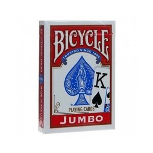 Игральные карты Bicycle Jumbo Rider Back (крупный индекс)