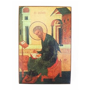 Икона "Апостол Матфей", размер иконы - 15x18