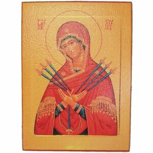 Икона Богородица Умягчение злых сердец (копия старинной), арт STO-05