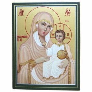 Икона Божией Матери Иерусалимская рукописная, арт ИРГ-076