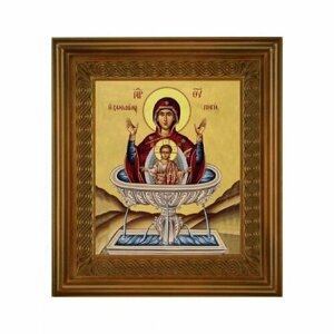 Икона Божией Матери Живоносный Источник (21*24 см), арт СТ-03022-3