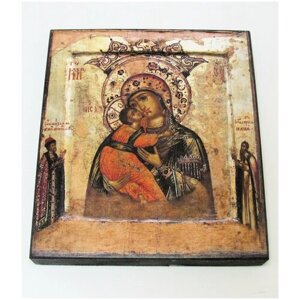 Икона "Божия Матерь Владимирская Волоколамская", размер иконы - 60х80