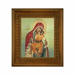 Икона Божья Матерь Милостивая-Киккская (21*24 см), арт СТ-03042-3