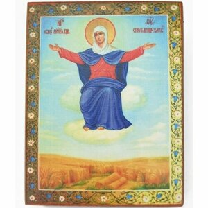 Икона Божья Матерь Спорительница хлебов (копия старинной), арт STO-763