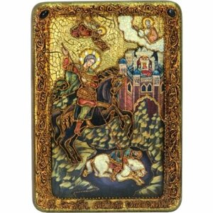 Икона Чудо Дмитрия Солунского о царе Калояне, арт ИРП-452