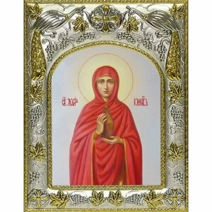 Икона Мария Клеопова, 14x18 в серебряном окладе, арт вк-4752