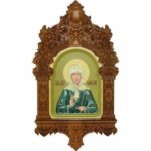 Икона Матрона Московская рукописная, арт ИРП-813