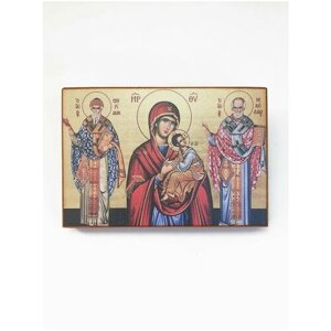 Икона "Николай и Спиридон", размер иконы - 30х40
