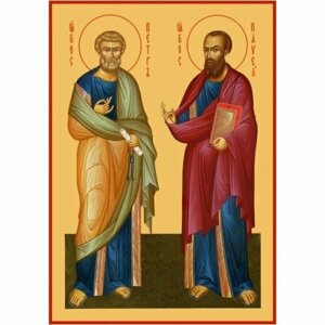 Икона Петр и Павел Апостолы, арт MSM-6017