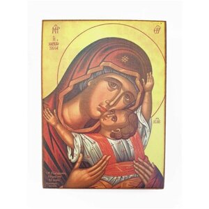 Икона "Пресвятая Богородица Кардиотисса", размер иконы - 10х13