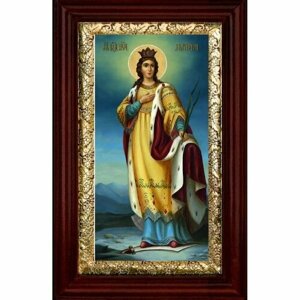 Икона Святая Екатерина 26*16 см, арт СТ-13010-3