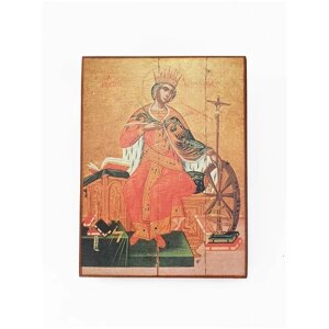 Икона "Святая Екатерина", размер иконы - 15x18