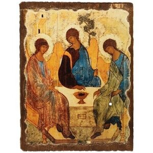 Икона святая троица. Размер 15*20