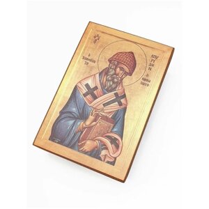 Икона "Святой Спиридон Тримифунтский", размер иконы - 15x18