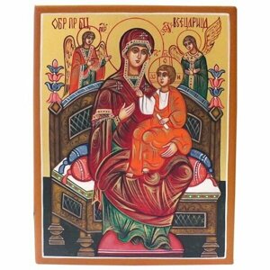 Икона Всецарица Божией Матери рукописная, арт ИРГ-059