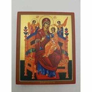 Икона Всецарица Божья Матерь рукописная, арт ИРГ-272