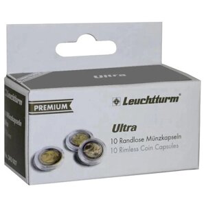 Капсулы для монет ULTRA 24 мм, упаковка 10 шт. Leuchtturm, 345029