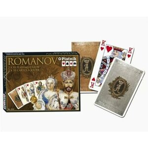 Карточный набор, Династия Романовых, 2х55 листов