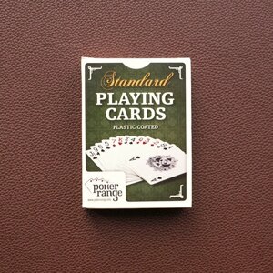 Карты для покера с пластиковой рубашкой "PokerRange", 88х63 мм, 54 листа