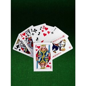 Карты игральные атласные для покера в дурака 54 шт