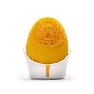 KinseiBeauty Ультразвуковая щеточка для очищения лица/ цвет: желтый