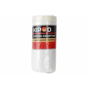KIPOD Пленка защитная с малярной лентой 1100 мм/33 м 006503001