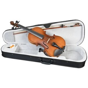 Комплект Скрипка ANTONIO LAVAZZA VL-28M 4/4 полноразмерная с кейсом смычком и канифолью