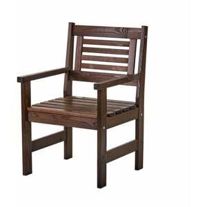 Кресло деревянное для сада и дачи, хольмен / Садовый стул/ Садовая мебель /Дерево