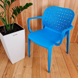 Кресло пластиковое "Космо" от бренда OLA DOM. Цвет: Бирюзовый.